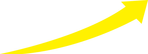 【高清PNG】黄色箭头彩带漂浮元素，透明图片素材下载