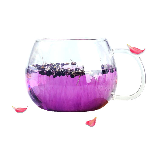 黑枸杞泡茶PNG透明图片，精美装饰元素与图案，高清下载
