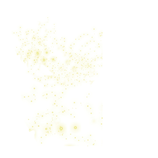 黄色星点PNG透明图，高清装饰元素，墨迹笔触设计素材下载