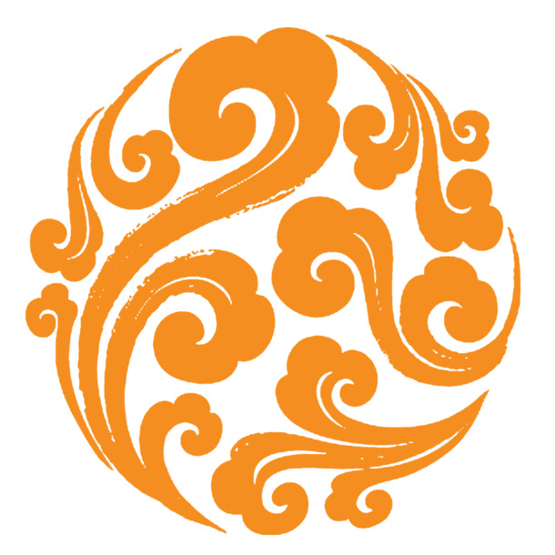 圆形花纹PNG透明图，高清装饰元素，设计素材免费下载