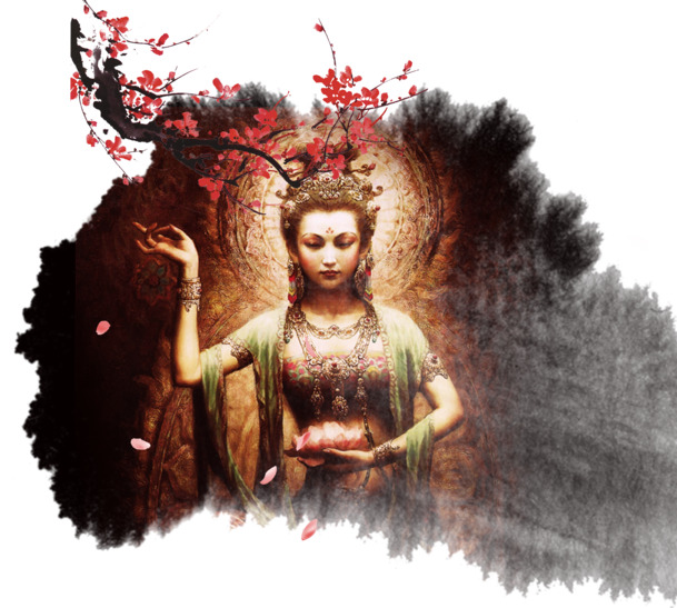 敦煌文化艺术图像，高清PNG透明素材，中国风装饰元素免费下载