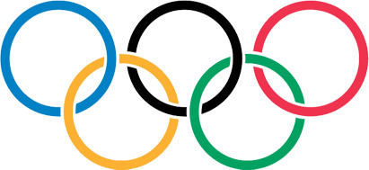 奥运会五环PNG透明图片，高清免扣设计素材，一键下载