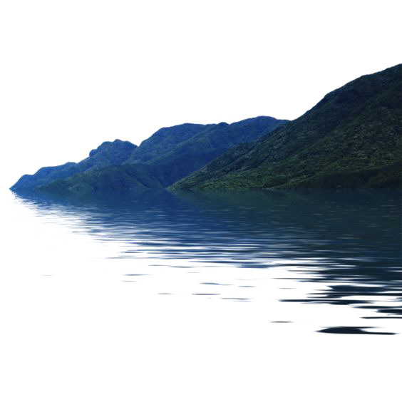 山水高清PNG透明背景摄影风景素材，免费下载设计元素