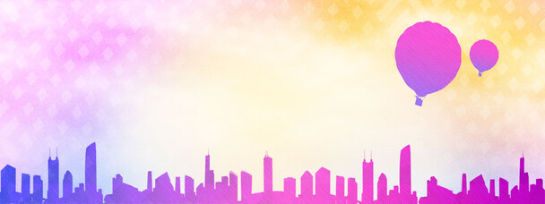 炫彩背景助力梦想起航，高清PNG透明图片素材，创意banner海报设计下载