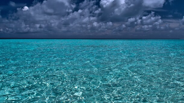 海洋乌云高清PNG透明背景，摄影风景素材免费下载