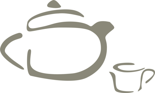 手绘茶杯PNG/EPS透明免扣图标，高清设计素材免费下载