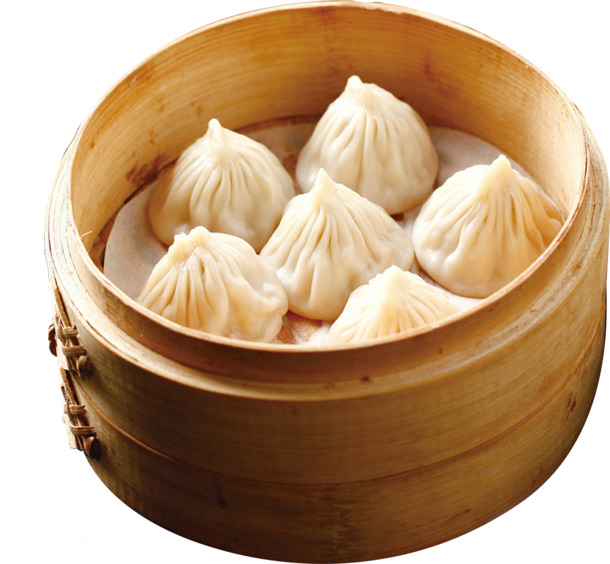 特色小笼包美食PNG透明免扣素材，高清设计元素下载