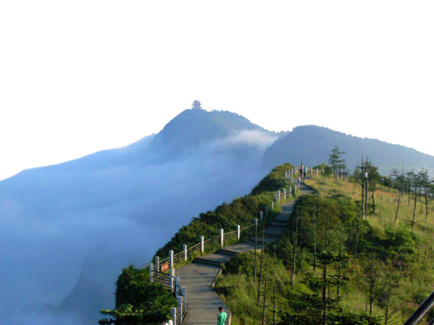 峨眉山旅游景区，精选高清PNG透明背景风景图片，设计素材免费下载