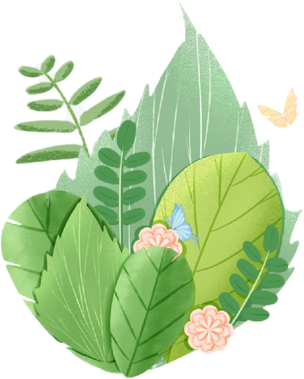 春日生机，动植物高清PNG透明图，精美装饰元素及图案设计素材下载