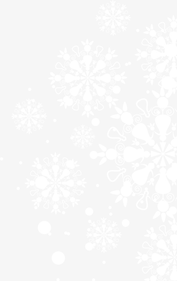 唯美白色雪花PNG透明底纹图片，高清设计素材免费下载