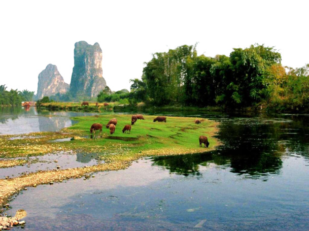 桂林山水摄影，高清PNG透明背景风景图片素材下载