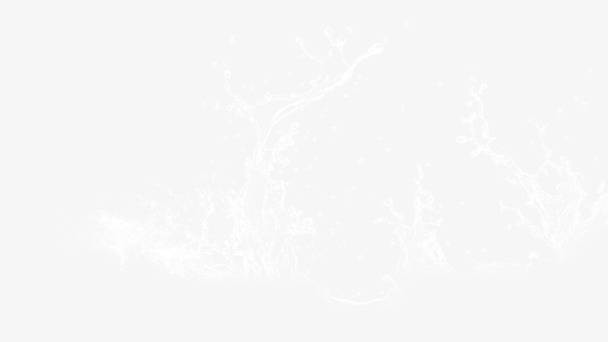水花PNG透明图，高清装饰元素，特效PSD素材下载