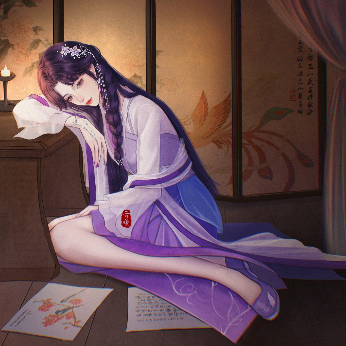 完美世界·云曦绝美壁纸 - 高清平板专属，3152x3152大图下载