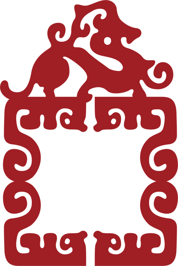 中国风纹理红章PNG透明图片，高清装饰元素，AI格式设计素材下载