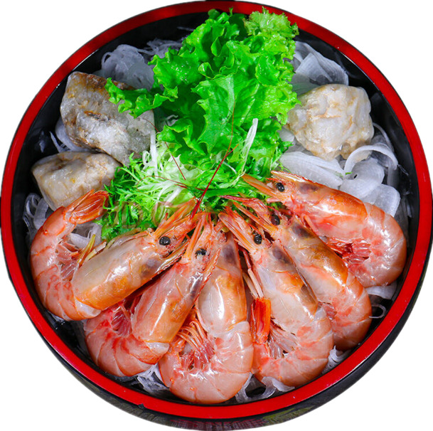 大虾PNG透明图，高清动物装饰元素，设计素材下载