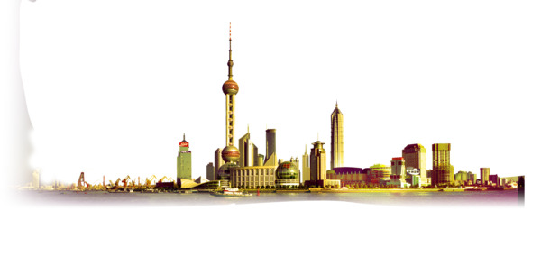 东方明珠高清PNG透明背景图片，风景摄影与设计素材下载