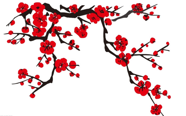 梅花图片素材，高清PNG透明，典雅装饰元素，轻松下载
