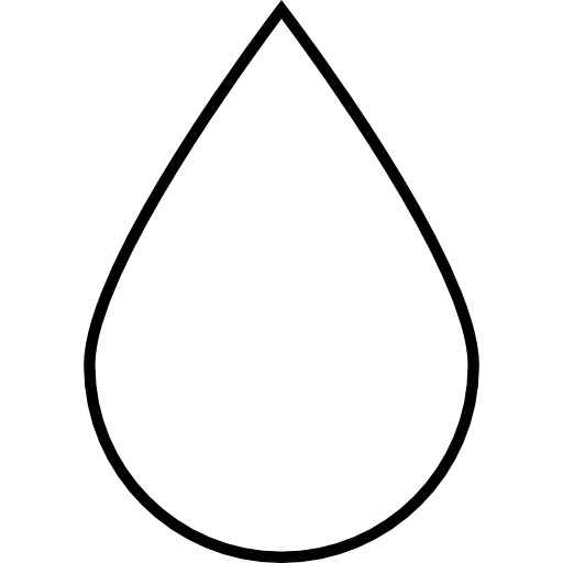 水滴图标PNG透明免抠素材，高清设计元素下载