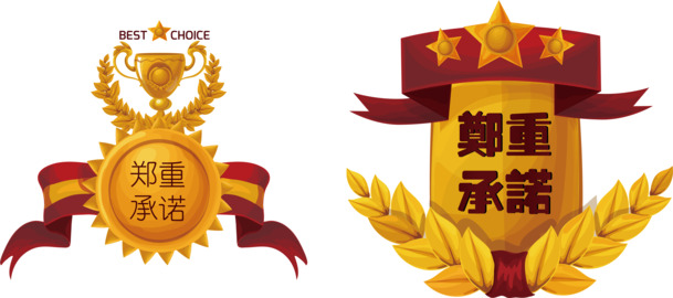 国庆节节日矢量图，高清PNG透明，AI格式设计素材，郑重承诺，免费下载！