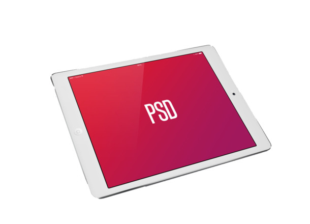 iPad高清PNG透明装饰元素，生活用品设计素材，免费下载