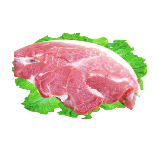 生鲜猪肉PNG透明图，高清装饰元素，生活用品设计素材下载