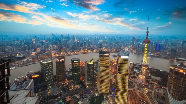 上海夜景PNG透明背景图片，国际化大都市高清摄影素材下载
