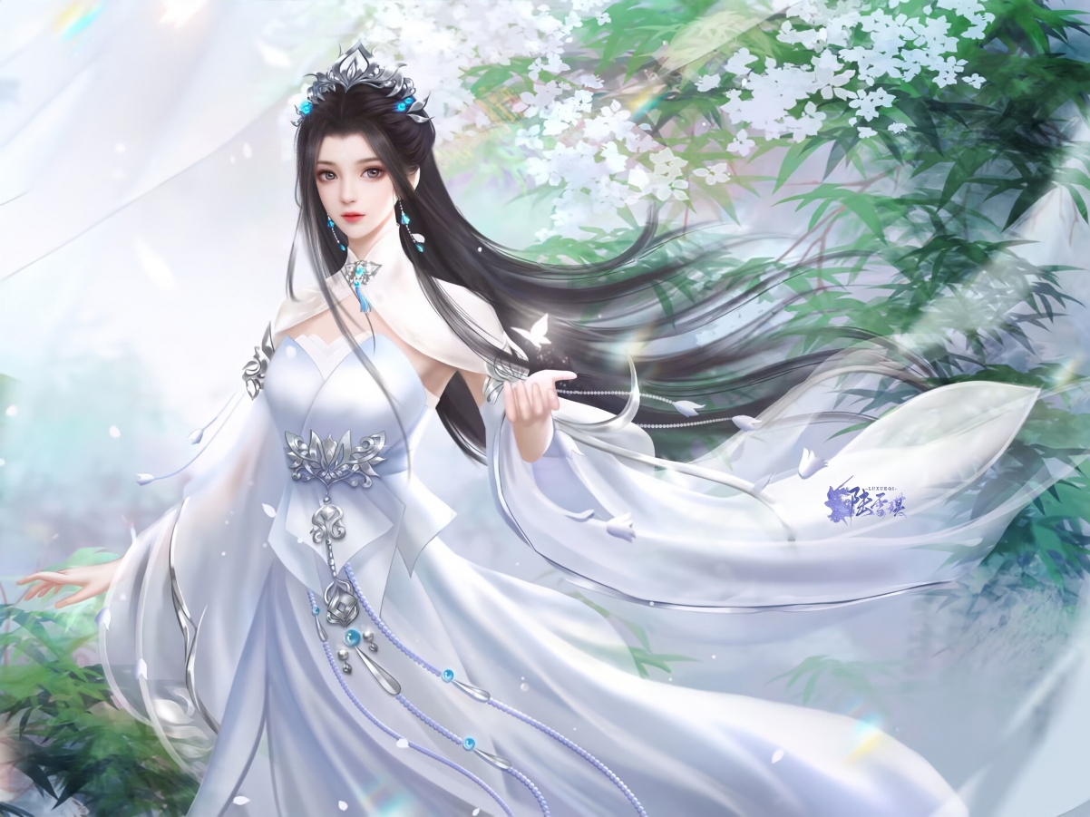 陆雪琪动漫形象，高清平板壁纸，2732x2048超清大图，一键下载