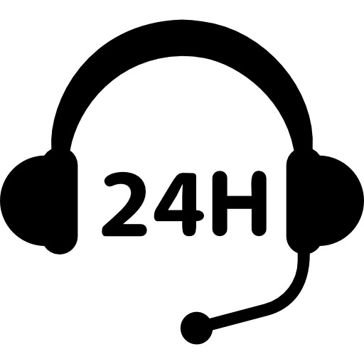 24小时在线支持，高清PNG透明免扣图标，一键下载设计素材