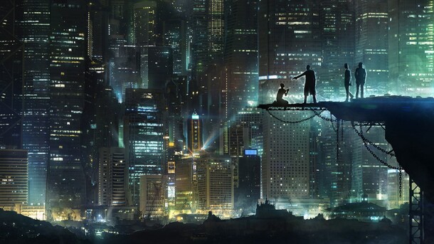 美国电影海报场景PNG透明背景，高清banner设计素材免费下载
