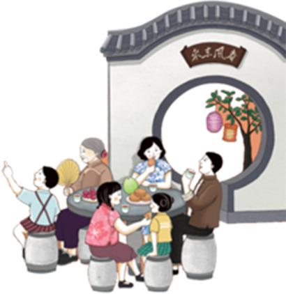 中秋佳节PNG透明素材，高清节日元素，设计图片一键下载