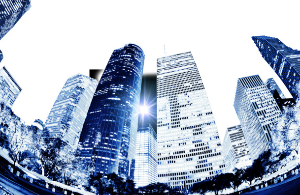 城市建筑PNG透明图集，高清装饰元素，特效图片设计素材下载
