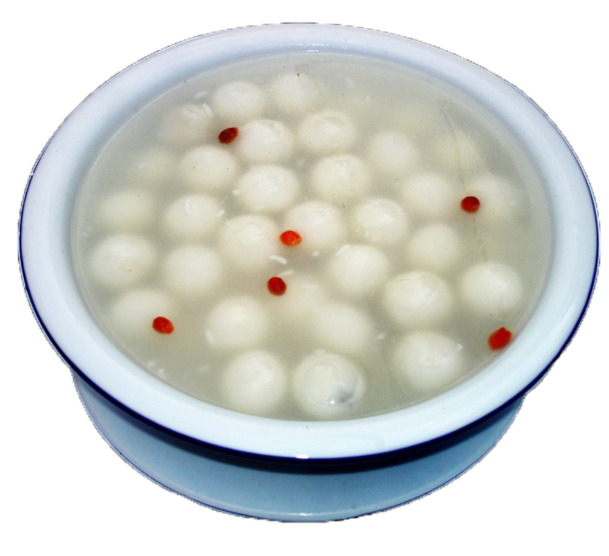 酒酿汤圆PNG透明图，高清节日元素，元旦春节元宵素材下载