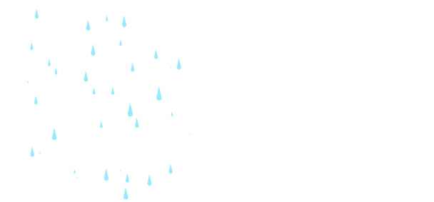 雨滴背景素材，高清PNG透明图片及PSD漂浮元素，免费下载