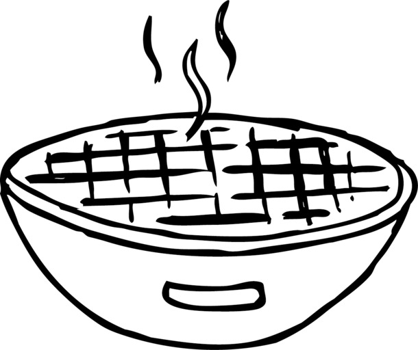 饭碗烤肉PNG透明图标，高清EPS设计素材，免扣元素轻松下载