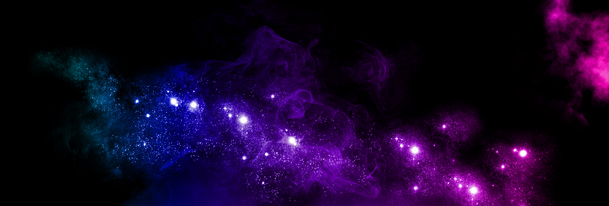 炫酷星空广告Banner，创意透明PNG背景元素，海报设计素材高清下载