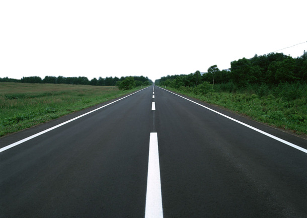高清森林公路PNG素材，透明装饰元素及图案，免费下载