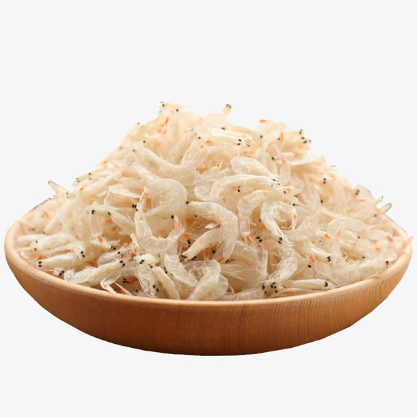 淡干虾皮PNG透明图，高清装饰元素，生活用品设计素材下载