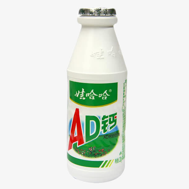 哇哈哈AD钙PNG透明图，高清装饰元素，生活用品设计素材下载