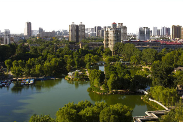 石家庄城市风光PNG透明背景图片，高清摄影素材下载