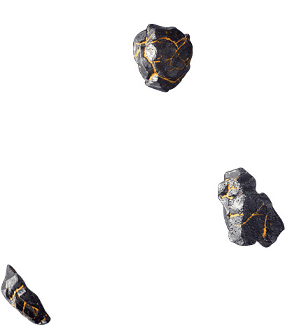 火山石漂浮PNG，高清透明图片，创意漂浮元素，设计素材免费下载