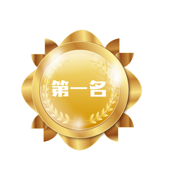 金属勋章设计素材，高清PNG透明免扣元素，EPS格式，一键下载