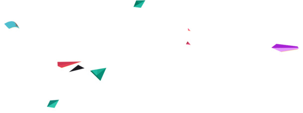 几何漂浮元素PNG高清透明图片，创意素材下载