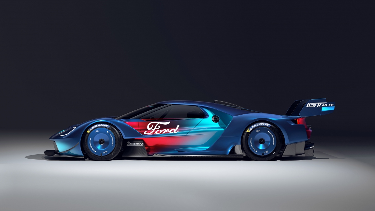 福特GT MK IV赛车壁纸，高清4K图片，5120x2880分辨率，免费下载