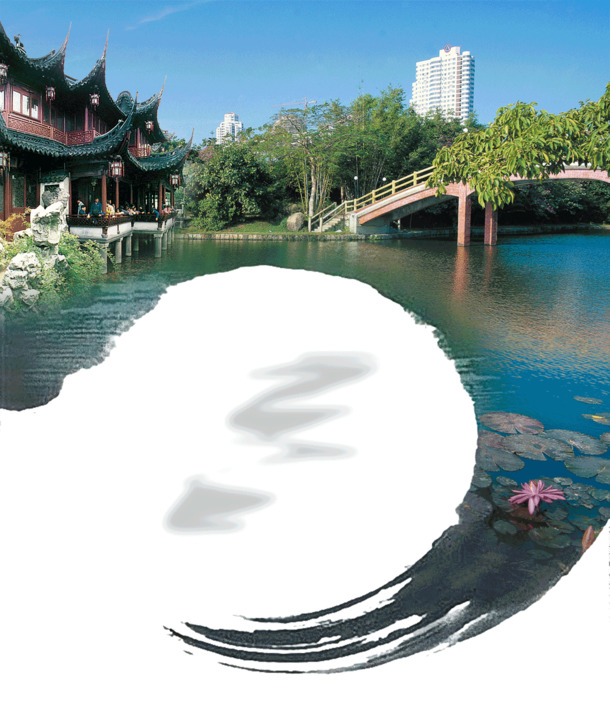 旅游海报设计素材，高清PNG透明背景风景图片，PSD格式免费下载