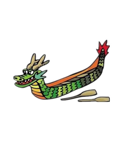 端午佳节必备，高清透明PNG龙舟图片，节日元素设计素材下载