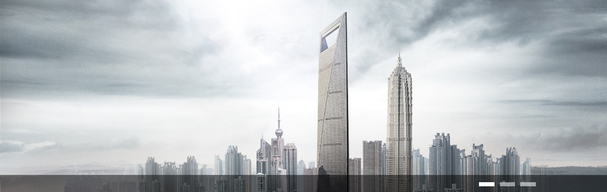上海房地产广告banner，创意设计PNG透明背景，高清海报素材下载
