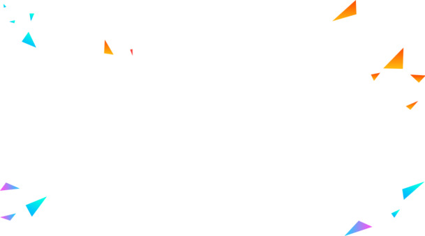 彩带漂浮PNG透明图，高清几何设计素材，免费下载