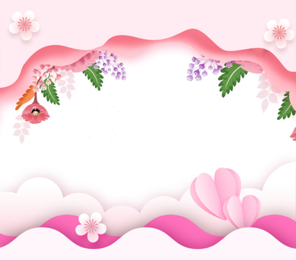 七夕情人节，精美边框PNG图片，高清透明，节日元素丰富，一键下载节日图片素材