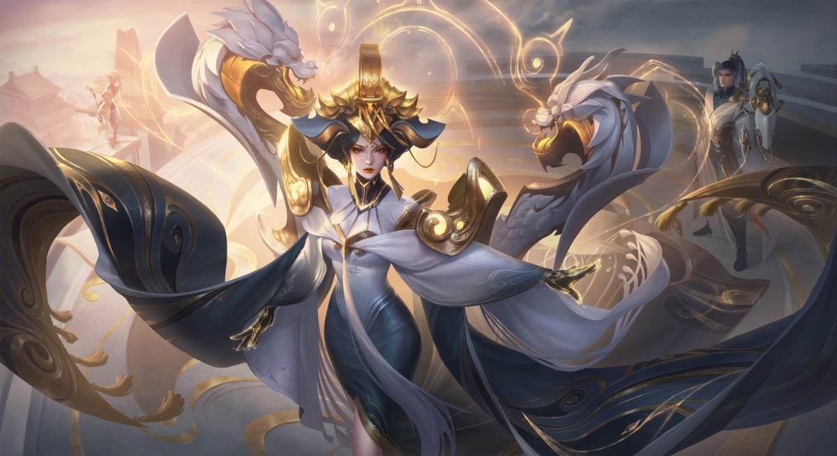 王者荣耀，武则天神器明辉仪绝美壁纸，4K高清无水印，游戏迷必备之选！