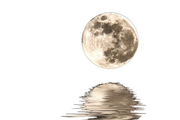 唯美星空月亮月球PNG透明图片，高清装饰元素与特效设计素材下载